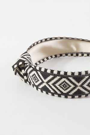 Killeen Geometric Embroidered Headband