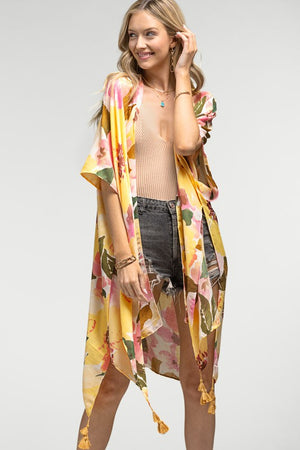 Phoebe Floral Kimono