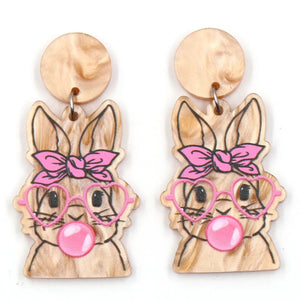 Bubble Bunny Earrings