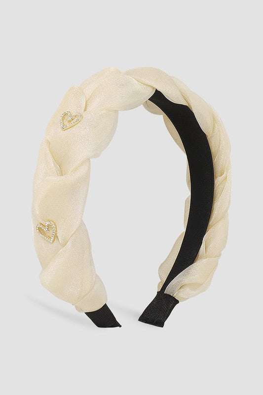 League City Heart Headband