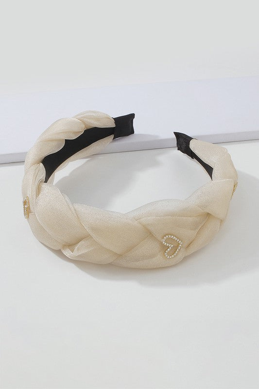 League City Heart Headband