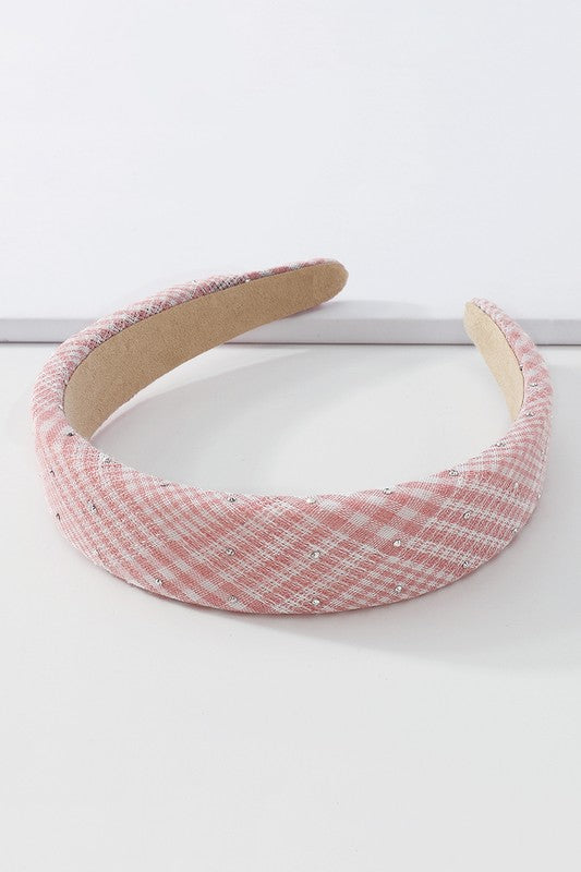 Edinburg Checked Headband