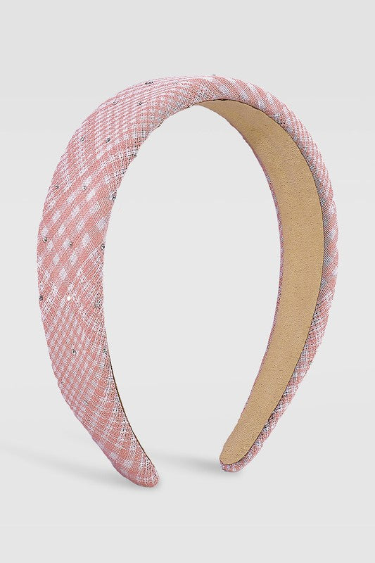 Edinburg Checked Headband