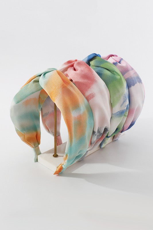 Rowlett Watercolor Headband