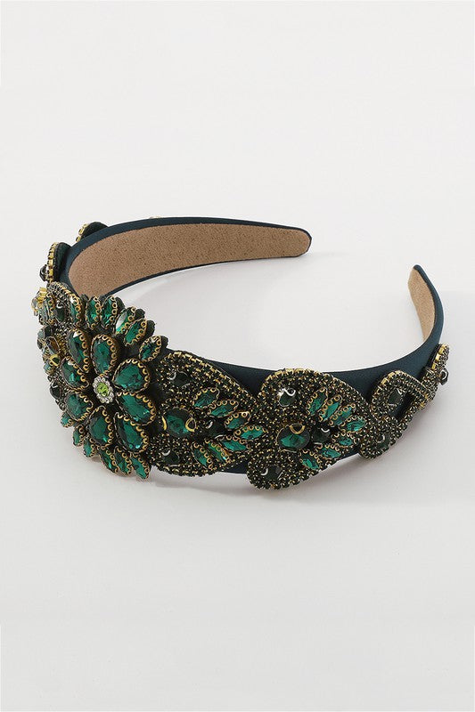 Beaumont Baroque Crystal Headband