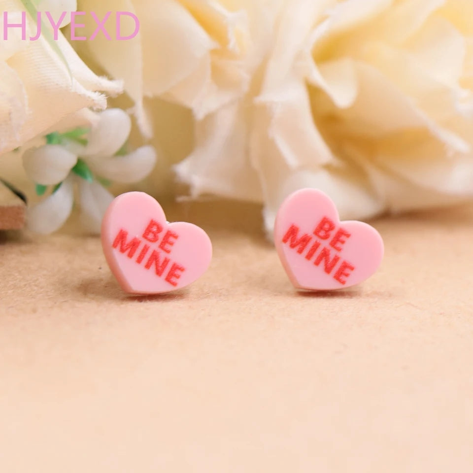 Conversation Heart Earrings