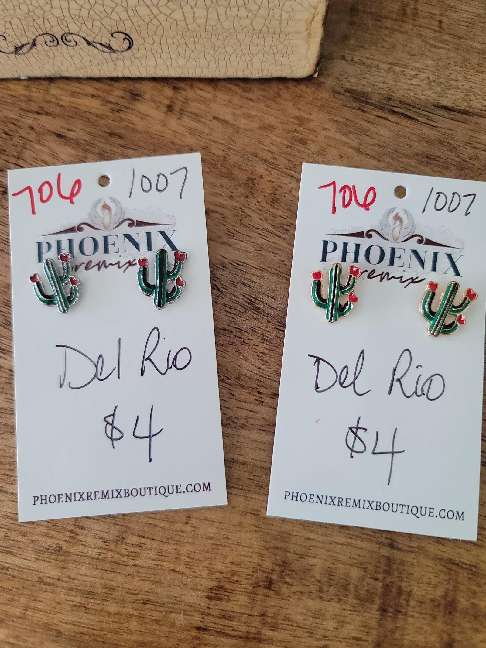 Del Rio Cactus Earrings