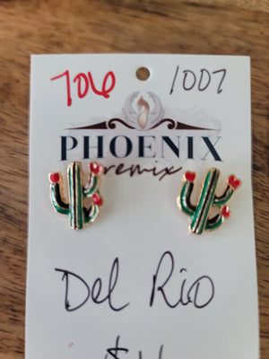 Del Rio Cactus Earrings