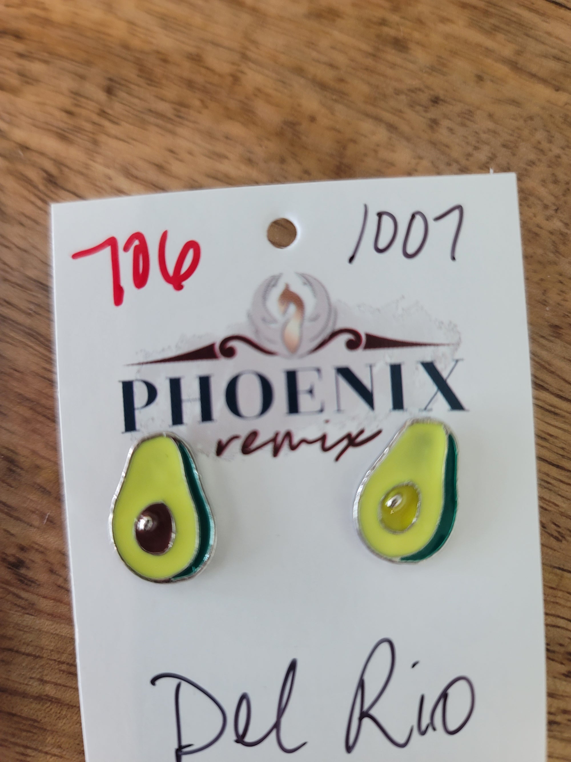 Del Rio Avocado Earrings