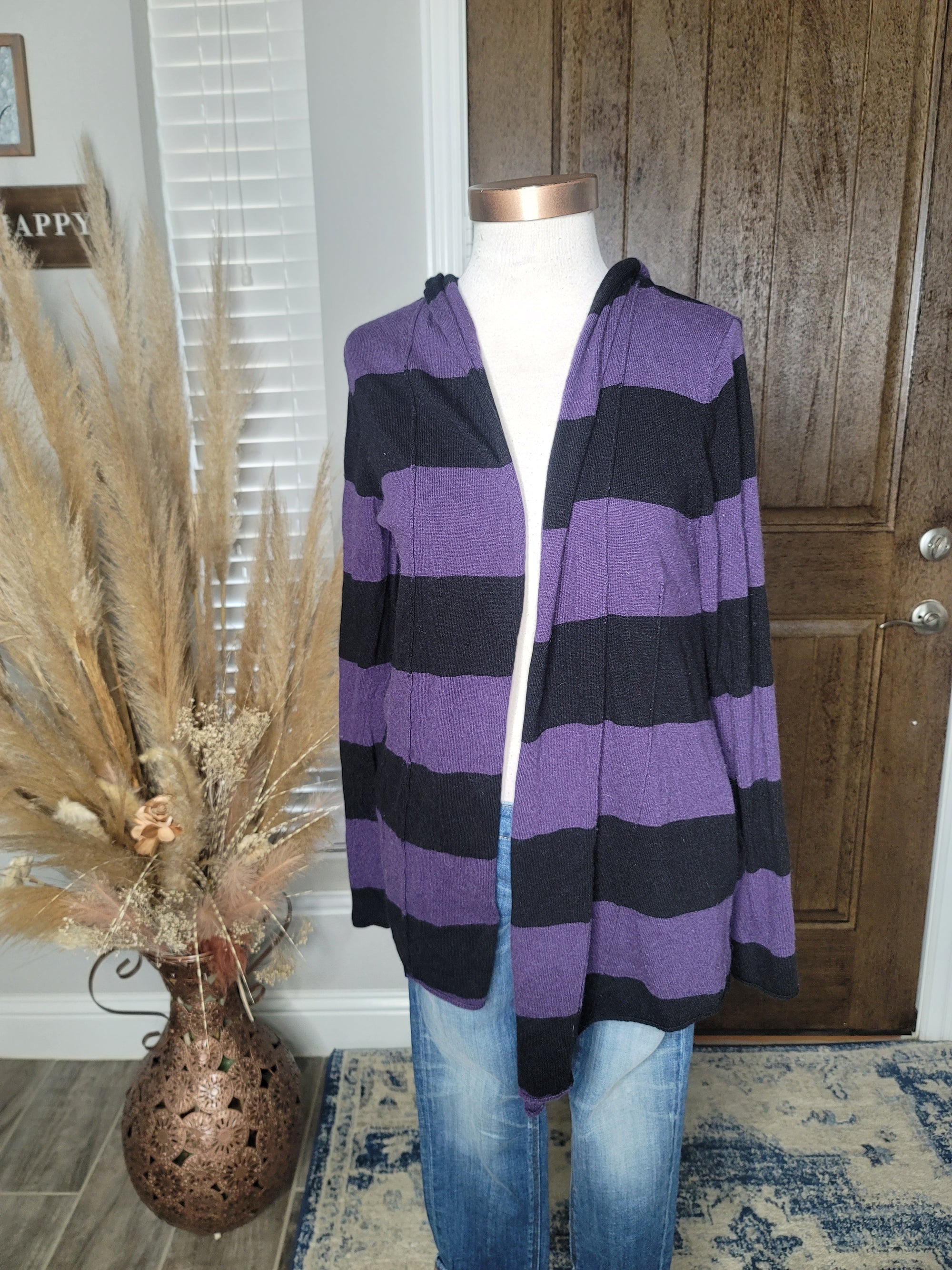 Native Striped Sweater Hoodie