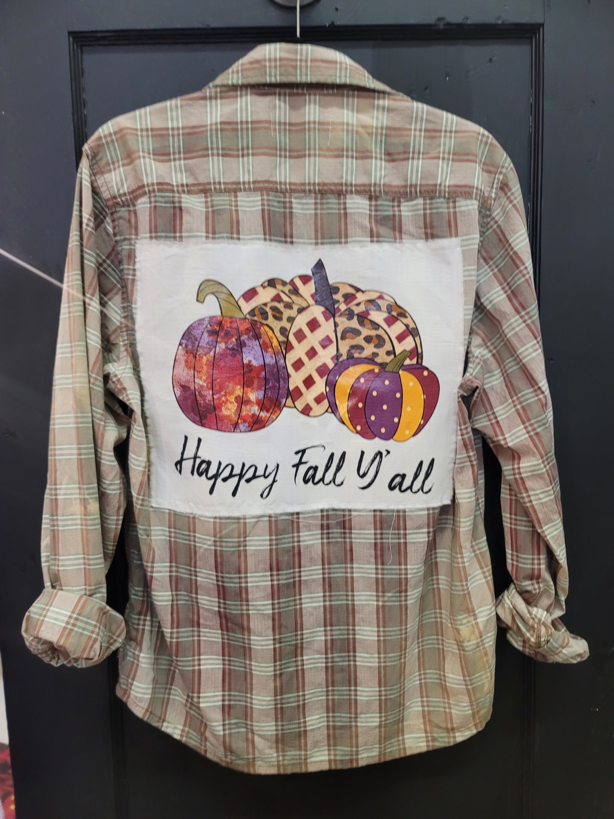 Happy Fall Y'all Button Up