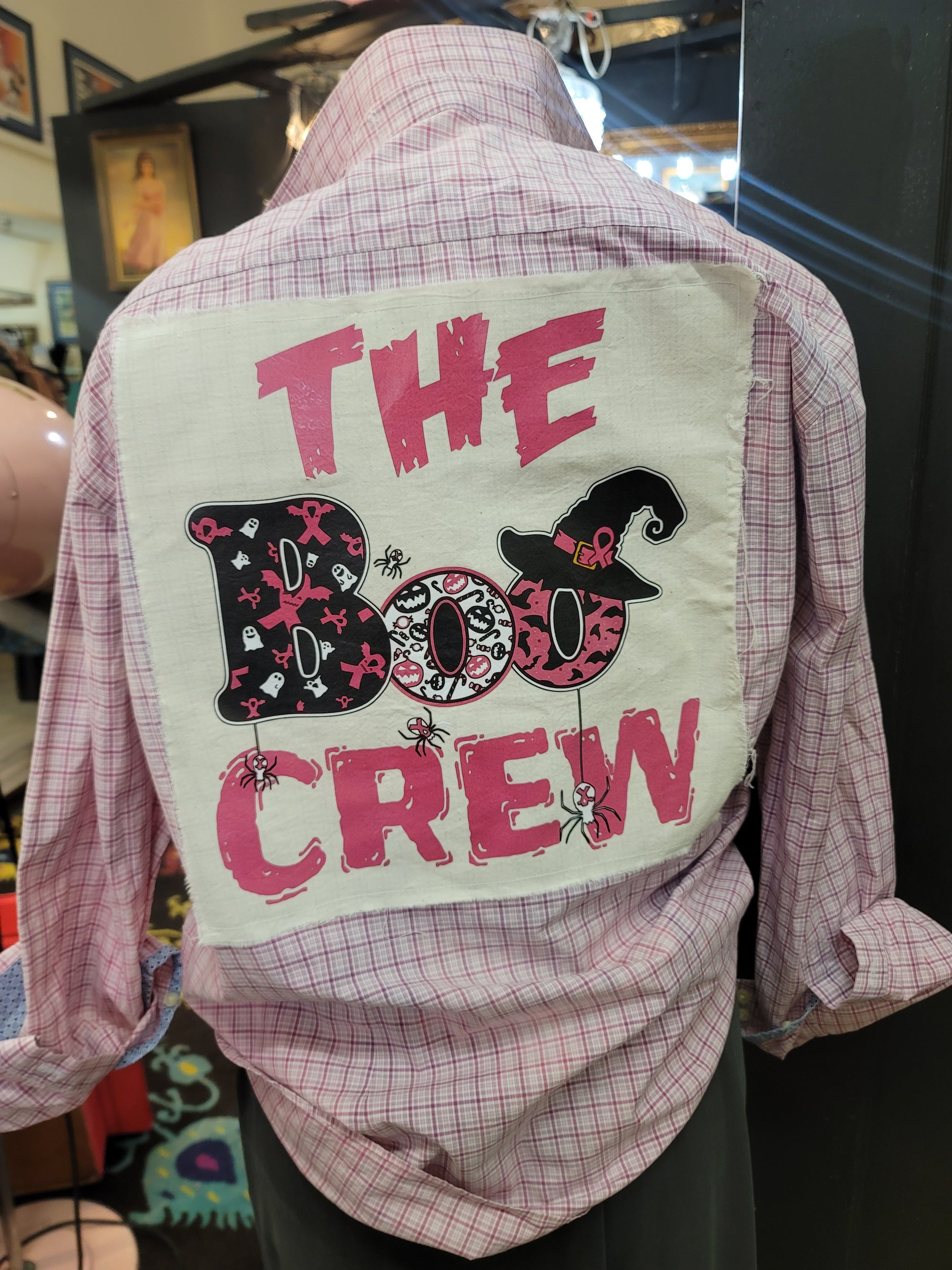 Boo Crew Button Up