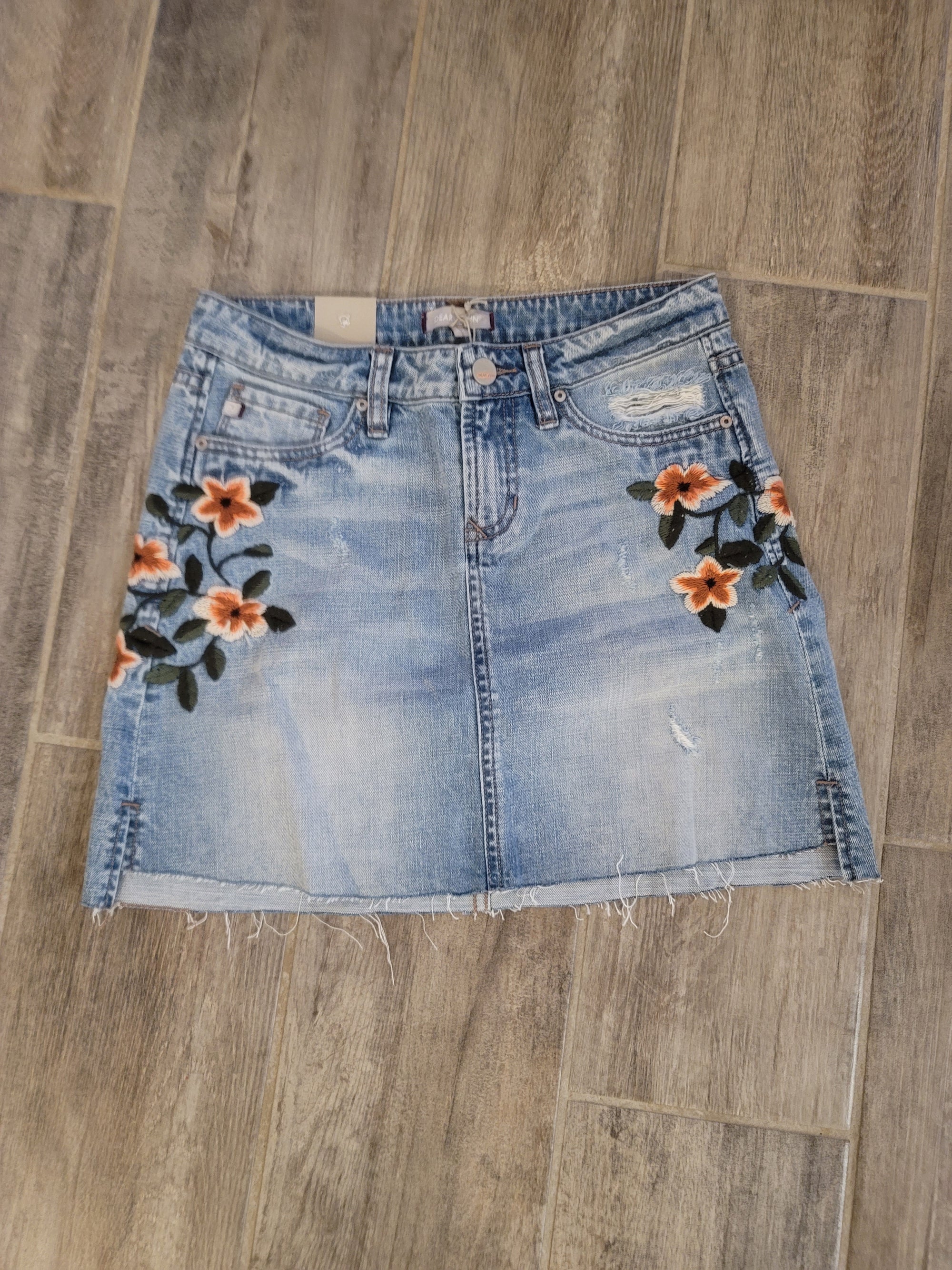 Reese Embroidered Skirt