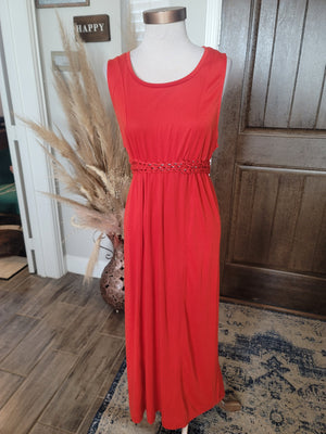 Jenny Red Maxi Dress