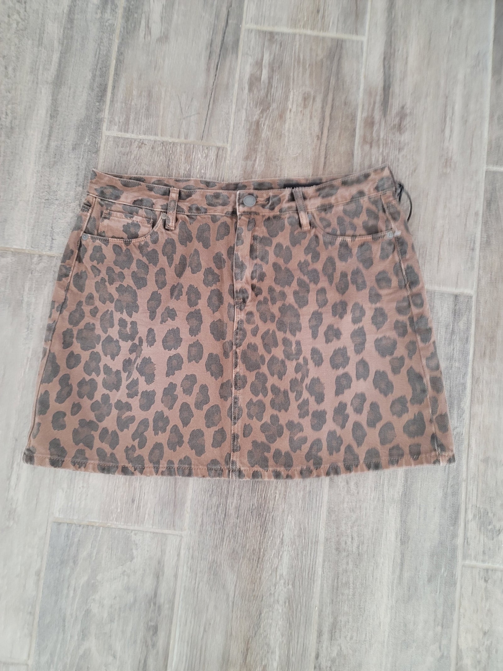 Blanknyc leopard mini clearance skirt