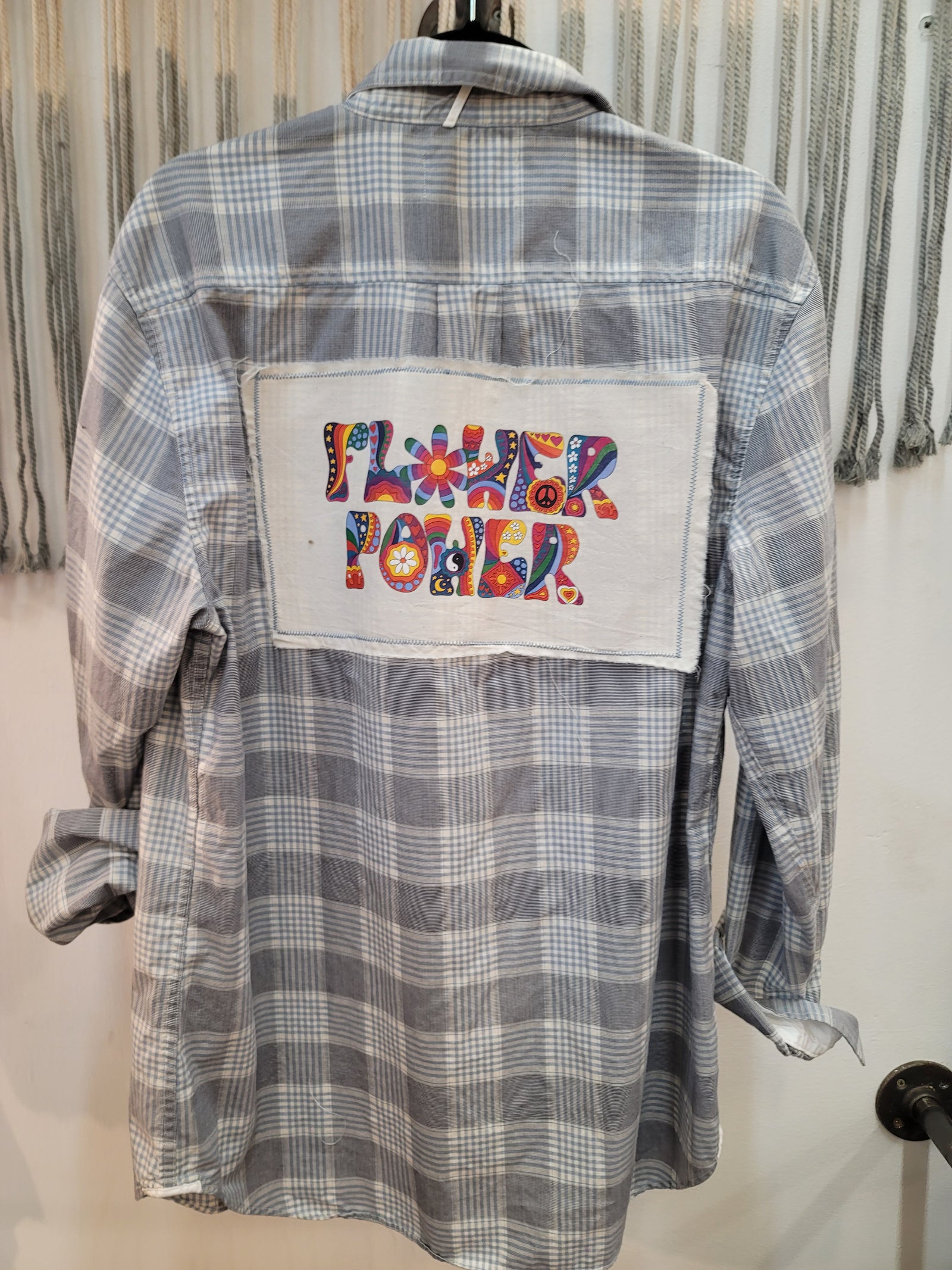 Flower Power Button Up