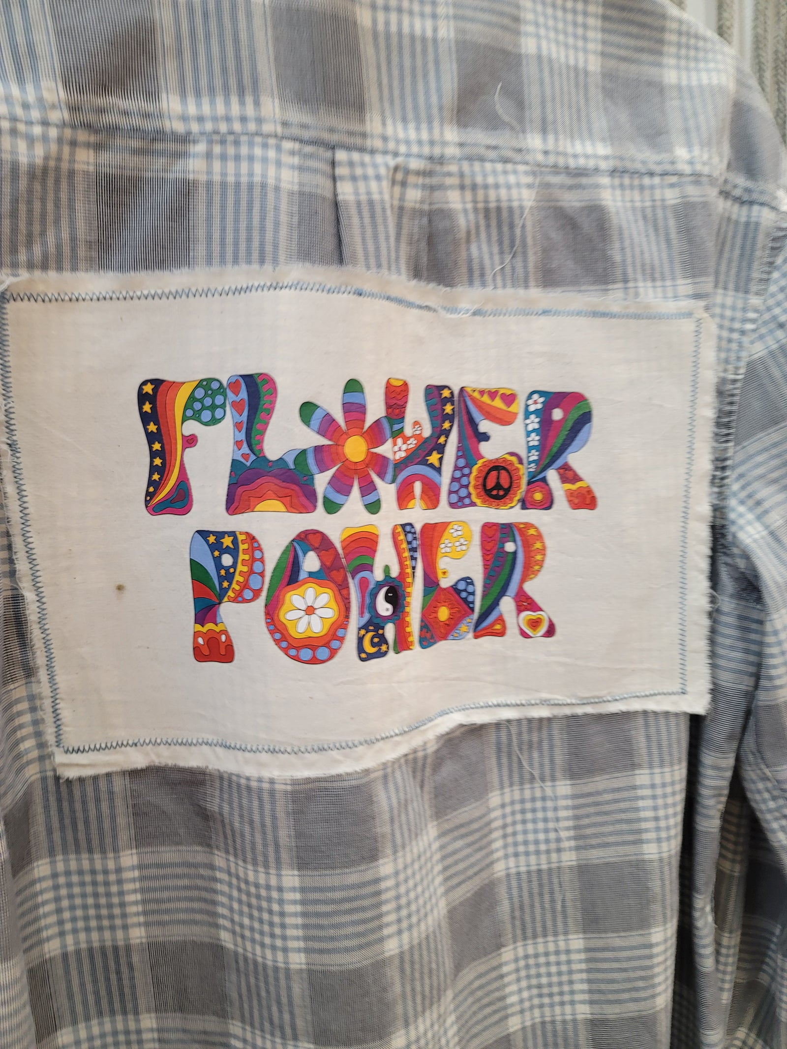 Flower Power Button Up