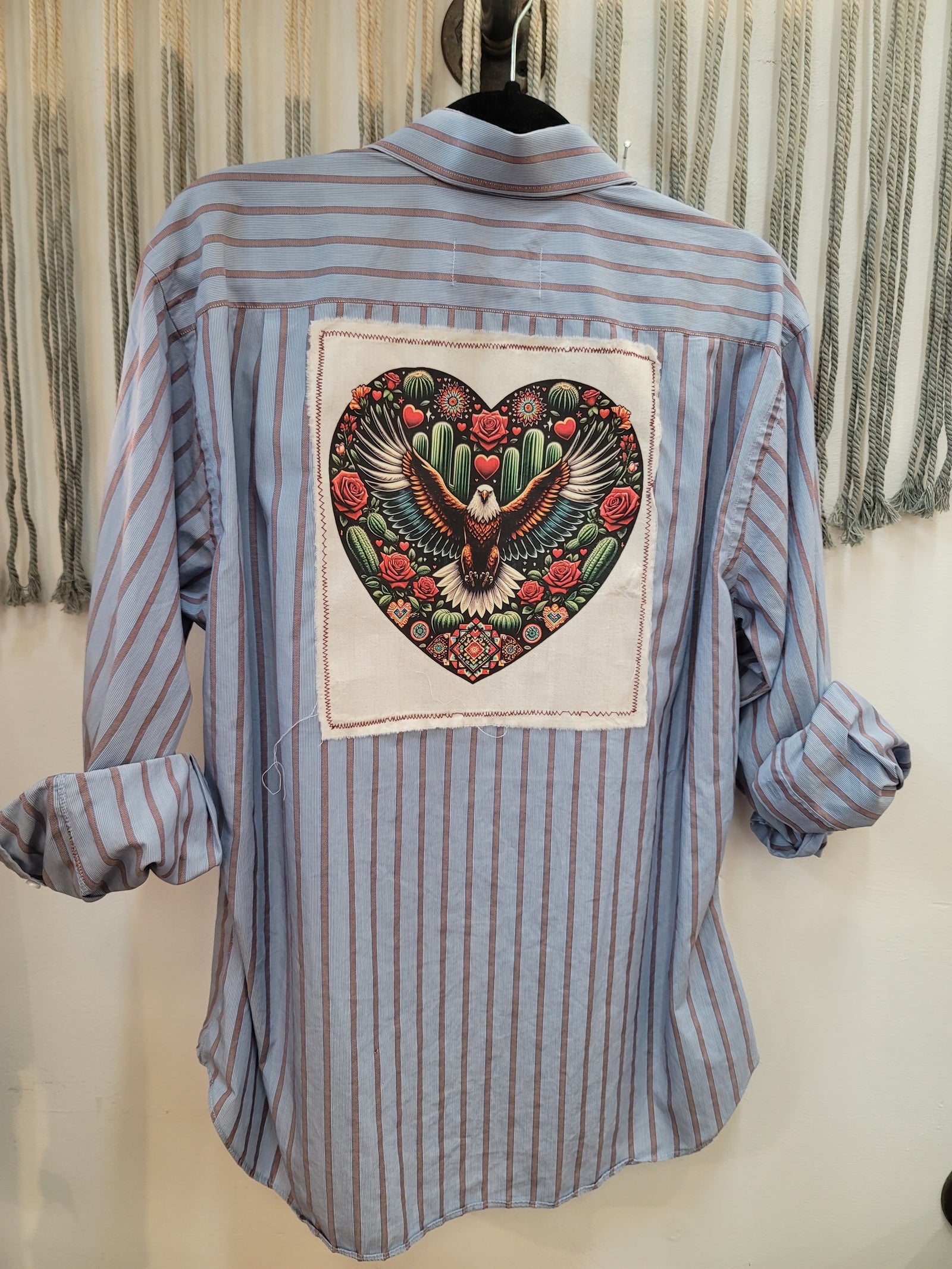 Cactus Heart Button Up