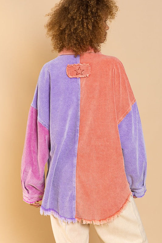 Mona Tomato Purple POL Jacket