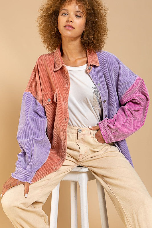 Mona Tomato Purple POL Jacket