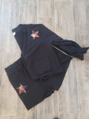 Star French Terry Short Set